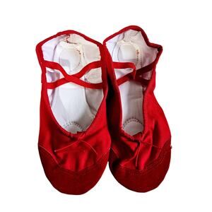 Daydance Size 41 Ballet Flats Classic Red Rhythmic Gymnastics Dance Shoes